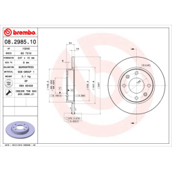 DISQUES DE FREIN - 247MM...