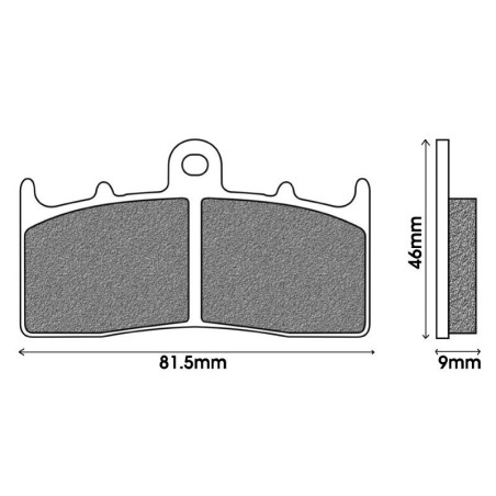 PLAQUETTES DE FREIN AVANT - BMW MOTO - K1300, K1600, R1150, R850