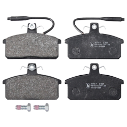 PLAQUETTES DE FREIN AVANT -...