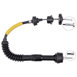 CABLE D'EMBRAYAGE - 620MM -...