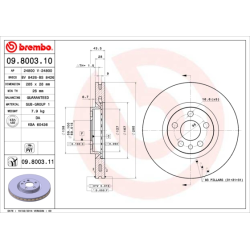 DISQUES DE FREIN BREMBO -...