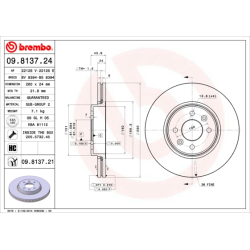 DISQUES DE FREIN AVANT...