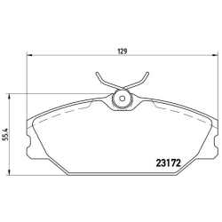 PLAQUETTES DE FREIN AVANT...