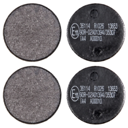 PLAQUETTES DE FREIN AVANT -...