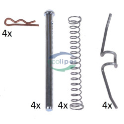 KIT ACCESSOIRES PLAQUETTES - ETRIER FREIN - SUM - HONDA